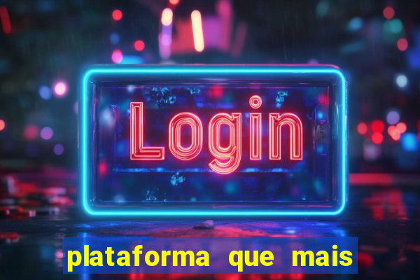 plataforma que mais paga no fortune tiger