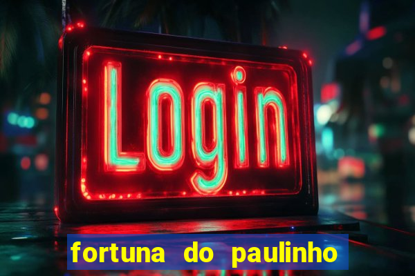 fortuna do paulinho do roupa nova