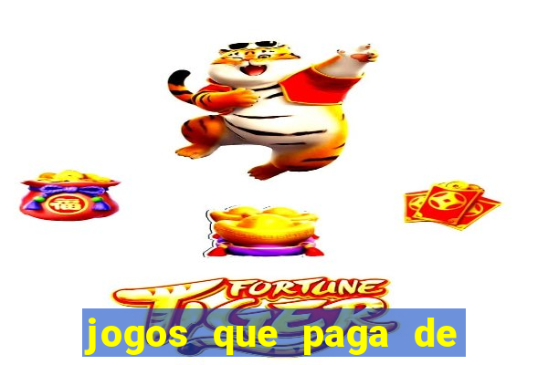 jogos que paga de verdade via pix