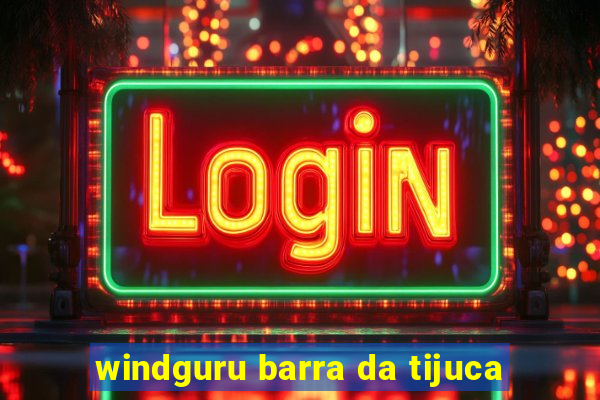 windguru barra da tijuca