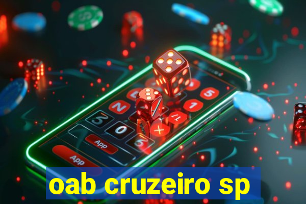 oab cruzeiro sp