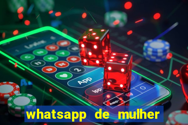 whatsapp de mulher de programa