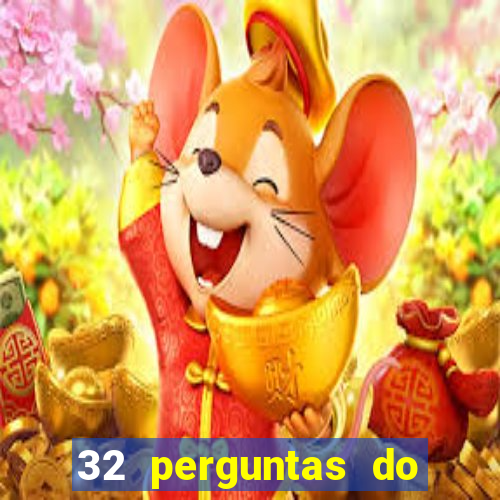 32 perguntas do livro do destino