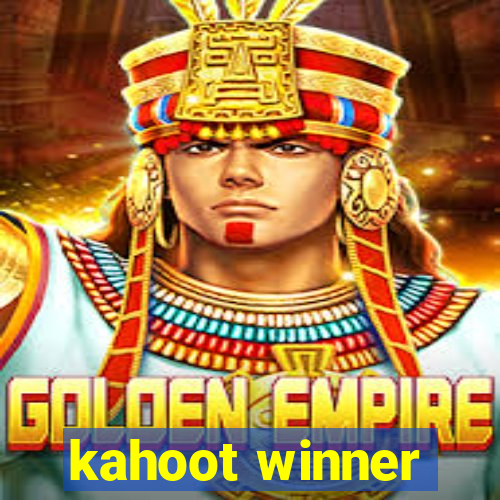 kahoot winner