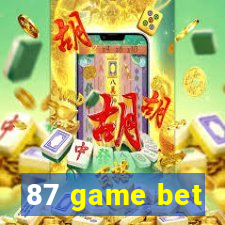87 game bet
