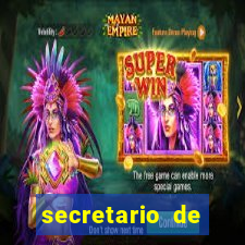 secretario de esporte salario