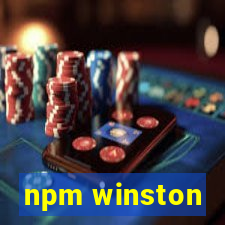 npm winston