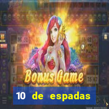 10 de espadas tarot amor