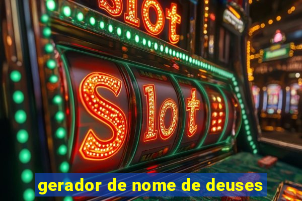 gerador de nome de deuses