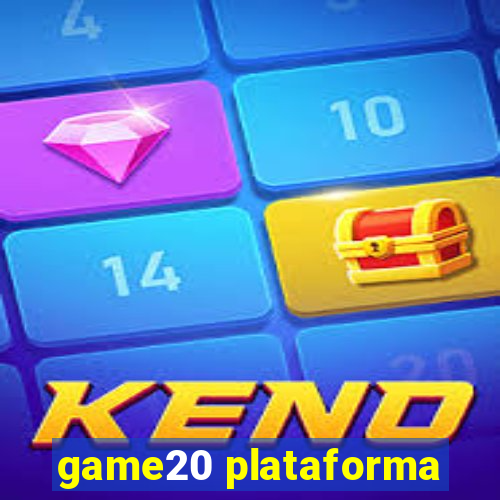 game20 plataforma