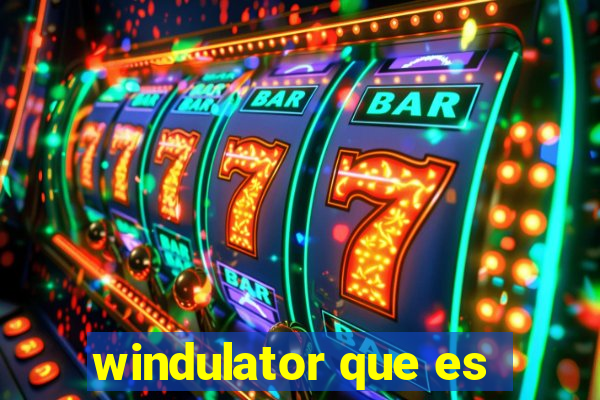 windulator que es