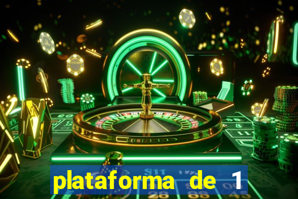 plataforma de 1 real fortune tiger