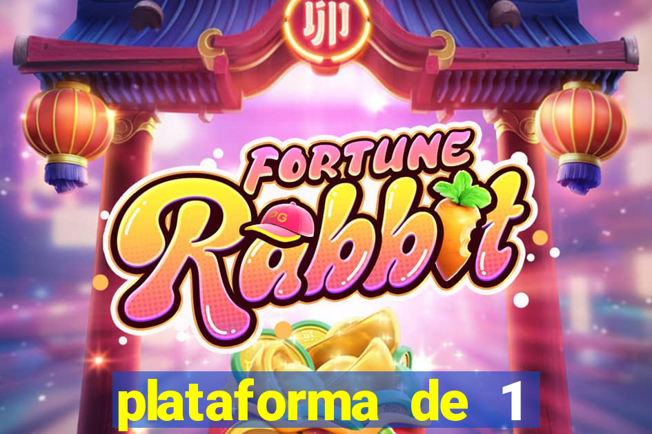 plataforma de 1 real fortune tiger