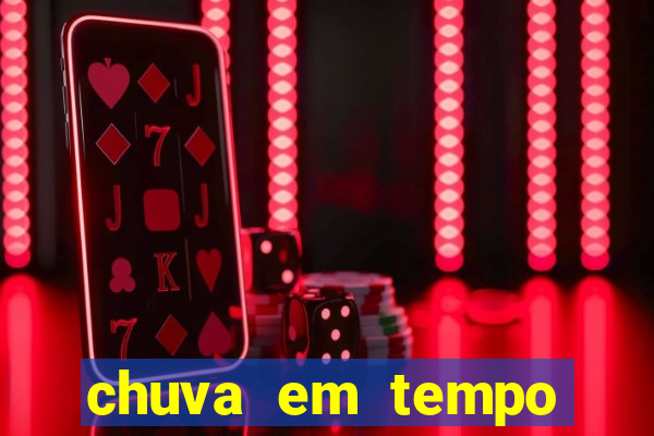 chuva em tempo real ipmet