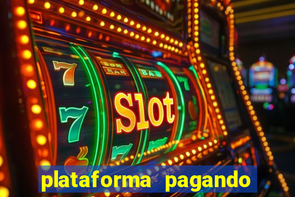 plataforma pagando no cadastro bet