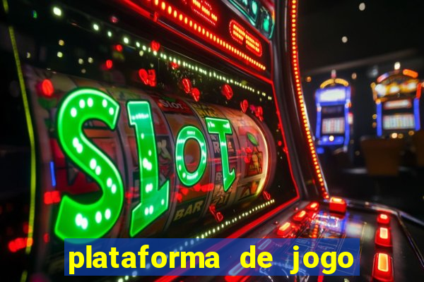 plataforma de jogo nova pagando