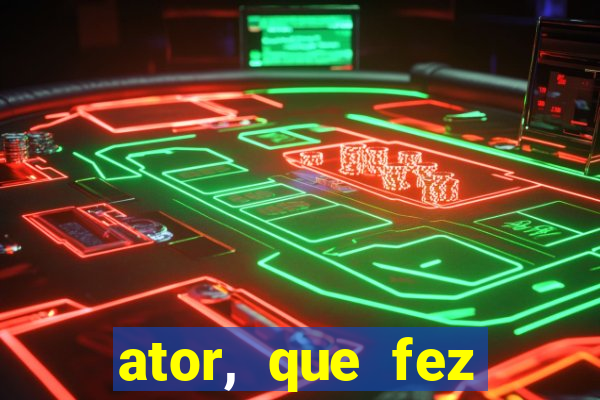 ator, que fez coringa que morreu