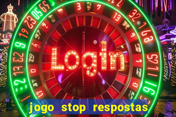 jogo stop respostas de a a z
