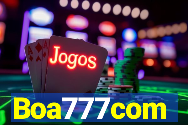 Boa777com