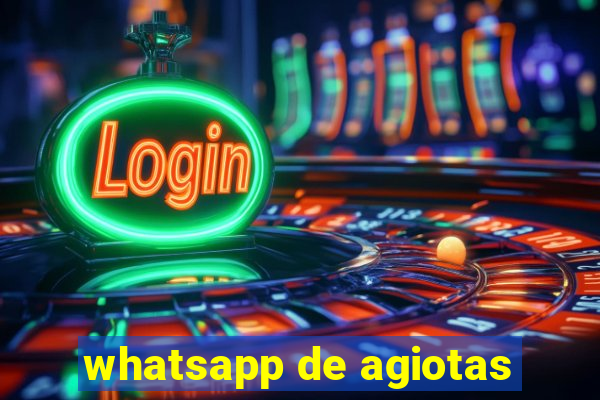 whatsapp de agiotas