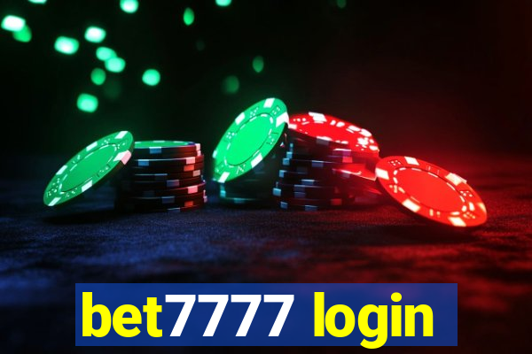 bet7777 login