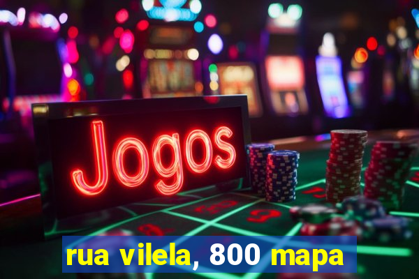 rua vilela, 800 mapa