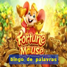 bingo de palavras de natal