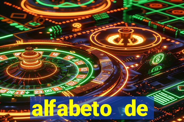 alfabeto de caligrafia bonita