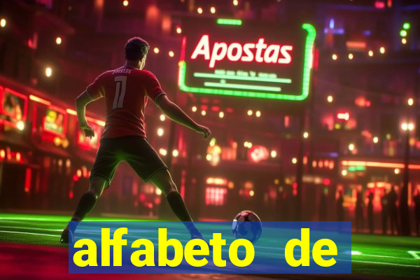 alfabeto de caligrafia bonita