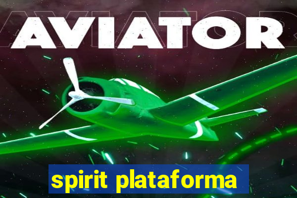 spirit plataforma