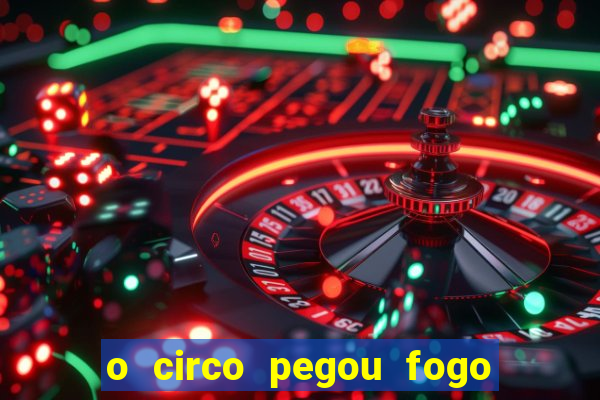 o circo pegou fogo música infantil