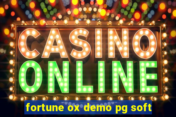 fortune ox demo pg soft