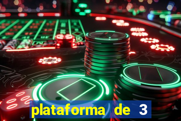 plataforma de 3 reais pg