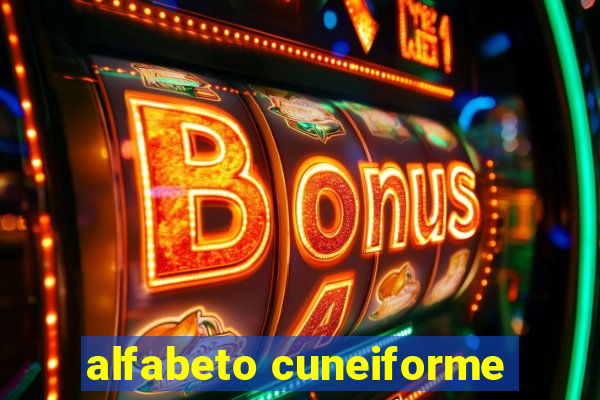 alfabeto cuneiforme