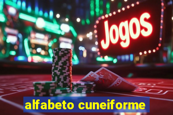alfabeto cuneiforme
