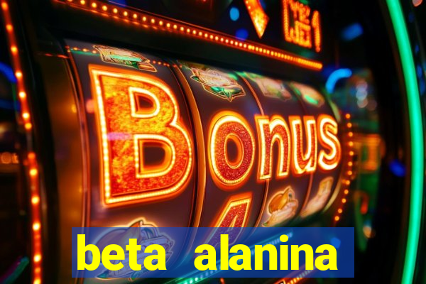 beta alanina aumenta a pressao