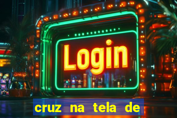cruz na tela de cruz das