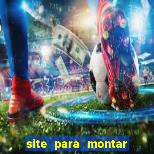 site para montar time de futebol