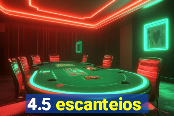4.5 escanteios