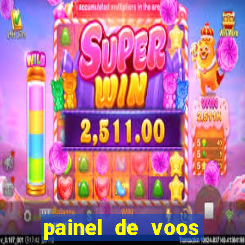 painel de voos santos dumont