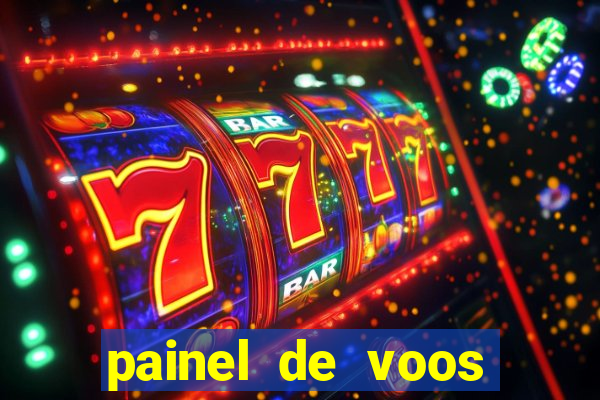 painel de voos santos dumont