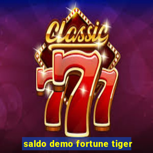 saldo demo fortune tiger