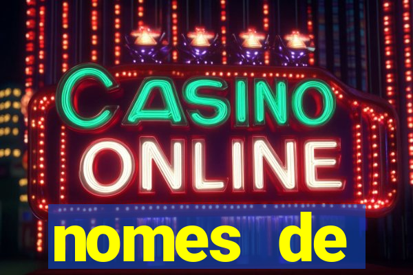 nomes de plataformas de jogos de cassino
