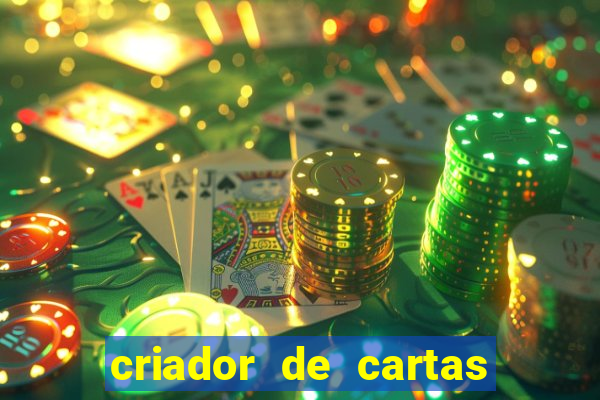 criador de cartas de pokemon