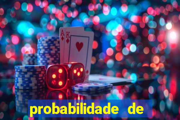 probabilidade de jogos de futebol de hoje