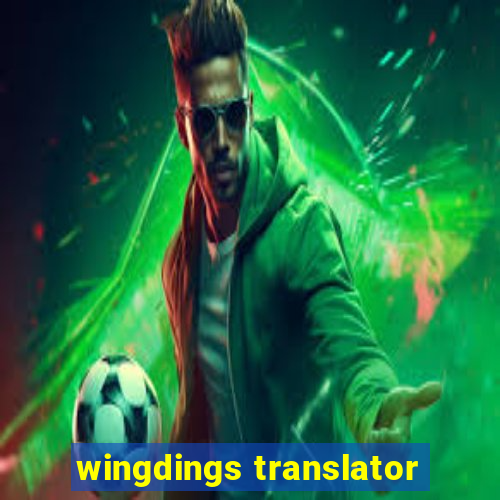 wingdings translator