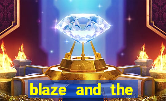 blaze and the monster machines logo font