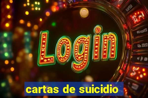 cartas de suicidio