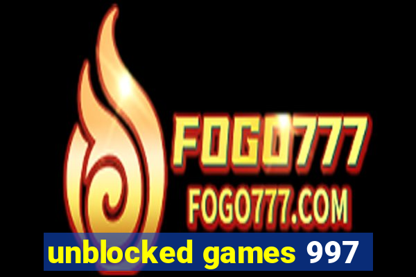 unblocked games 997