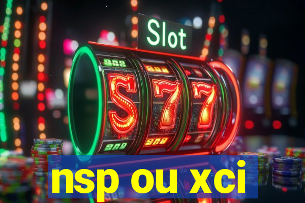 nsp ou xci